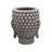 Sculptural Buddha Face Indoor or Outdoor Planter for Home Decor or Patio Display - Decorative Spiritual Flower Pot for Living Room Styling