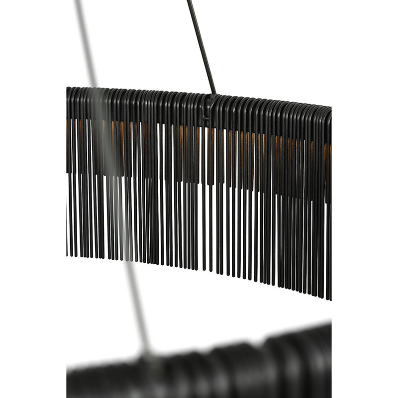Kelly Wearstler 1 - Light LED Chandelier, 6.25" H x 33.75" W x 33.75" D, Aged Iron