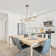 Abbiney 4-Light Modern Linear Chandelier with Unique Statement Design