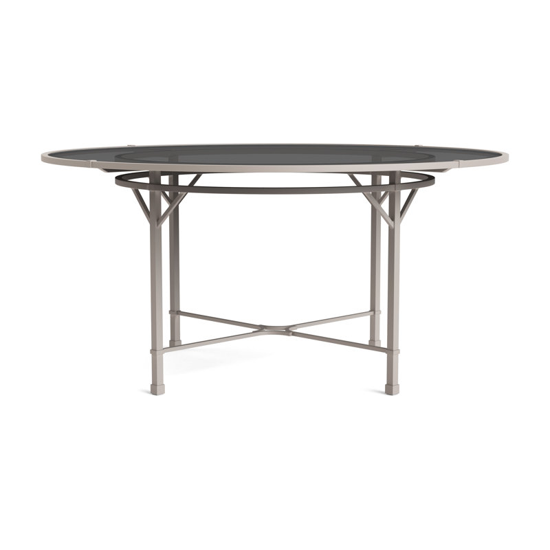 Venetian Outdoor Round Dining Table, Dove Smooth