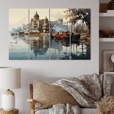 " Cuba Havana Harbor II " 4 - Pieces