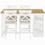 Ensemble de salle à manger rectangulaire L 30,09 po x l 60,09 po Miking-2080339763-2080339762