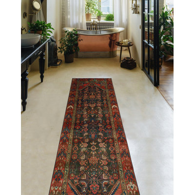Jozette One-of-a-Kind 2'11" X 10'6" 1980s Runner Wool Area Rug