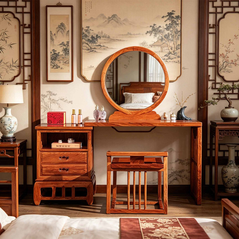 Coiffeuse d'intérieur de style chinois haut de gamme