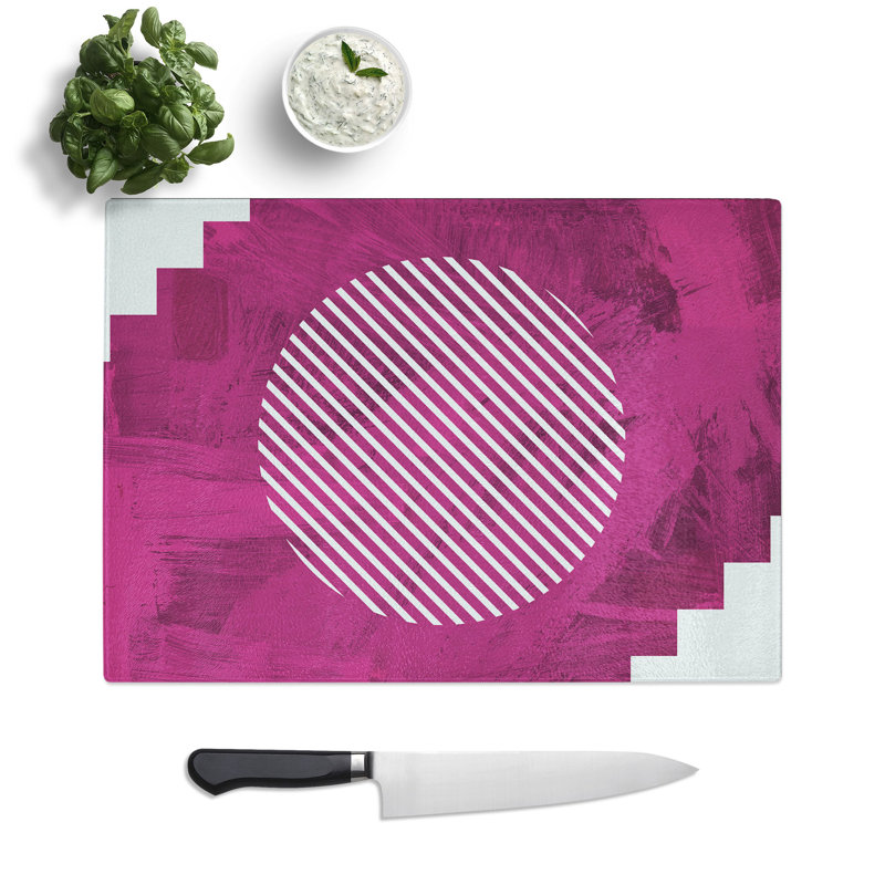 Composition 6 Chopping Board, 0.4cm H x 28.5cm W x 39cm L