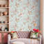 Blooming Garden Collection Victoria Rose Garden Wallpaper Roll-1383613233