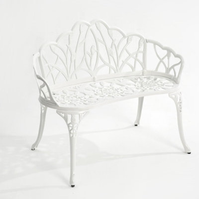 Banc de jardin en métal