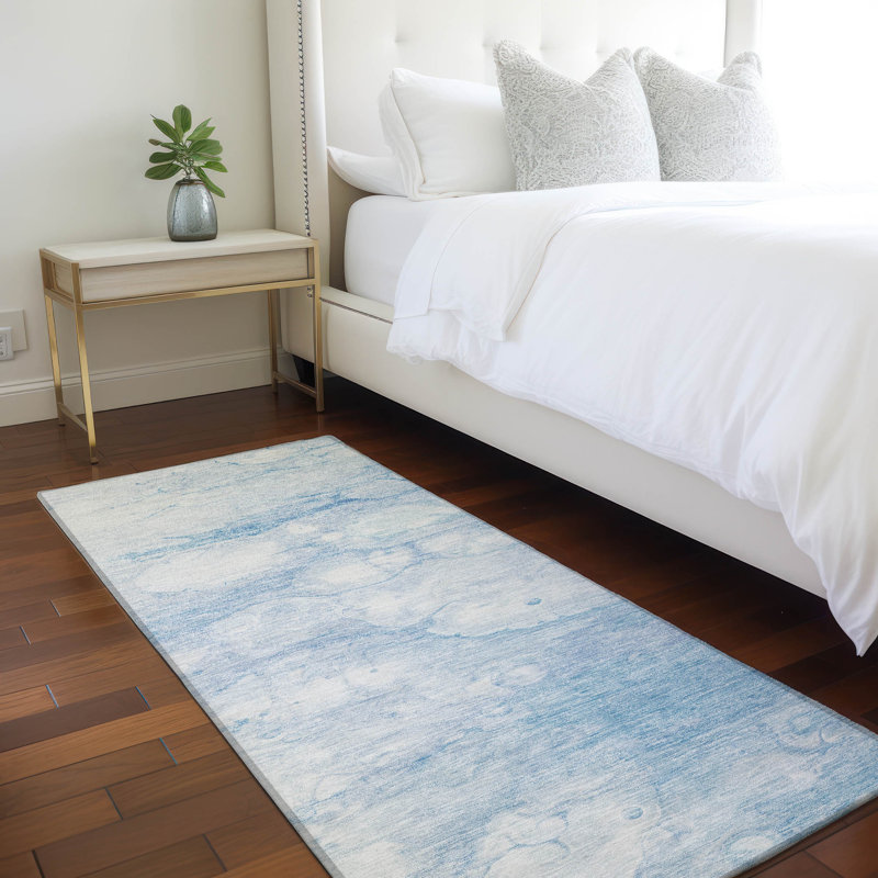 Tapis intérieur / extérieur Chinwendar avec envers antidérapant, Tapis de couloir 2 pi 3 po x 7 pi 6 po