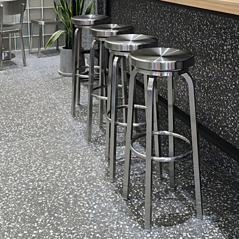 Tabouret de comptoir en métal Gutierrez