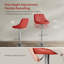 Swivel Upholstered Adjustable Height Counter Stool-61655922-134966910
