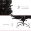 Sapin de Noël artificiel de 8 pi avec 816 pointes de branches réalistes
