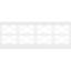 Panneaux muraux blancs 94,5 "(paquet de 4)-69958225
