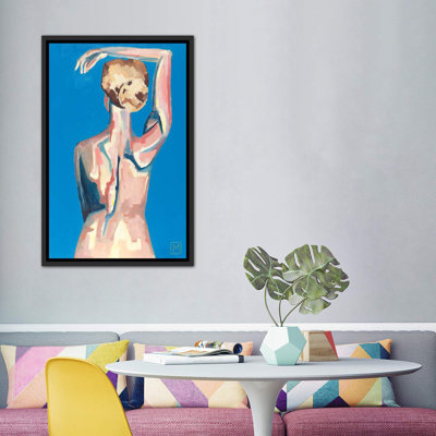«Nude X», reproduction encadrée sur toile