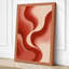 Crimson Flow Abstract - Wrapped Canvas-1821624895-1821624893
