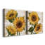 Tournesol d'été I - ensemble de 2 peintures-1722211481-1646242988-1646532114