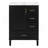 24" Modern Bathroom Vanity With Ceramic Sink, Soft-Close Door, 3 Drawers, Gold Handles, And Door-Mounted Rack For Space-Saving Storage-1403166391