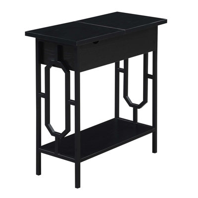 Minburn 24"H End Table with Storage and Built-In Outlets