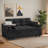 Chenille Convertible Loveseat with Storage Armrest, USB Port & Side Table-638515593