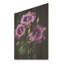 «Purple Morning Glory Blossom Burst II» - impression sur bois-1004204434