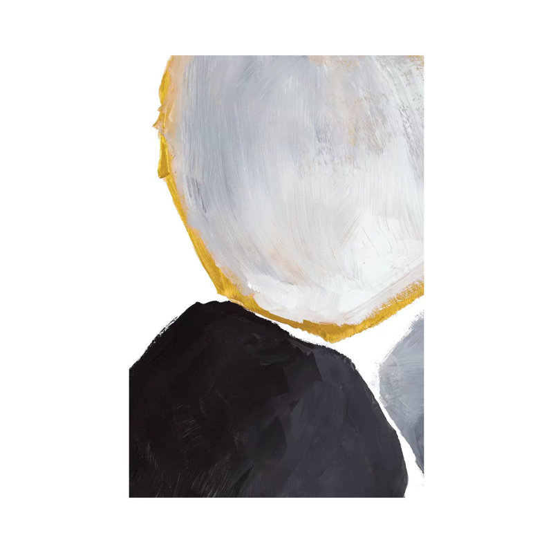 «All Year Round Abstract» par Lanie Loreth - reproduction d'art sur toile tendue, H 60 po x l 40po x P 1,5 po
