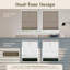 Store alvéolaire semi-transparent sans fil 1,5 po EcoHome-598726299-627169650