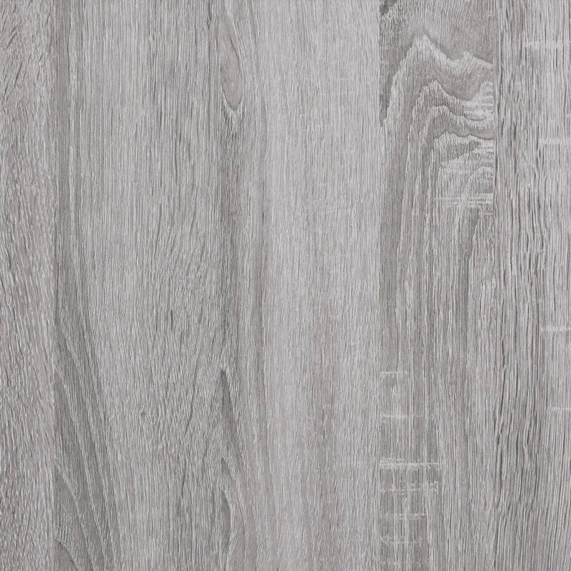 Campbellton vidaXL Bathroom Cabinet 32x25.5x190 cm Engineered Wood, Grey Sonoma