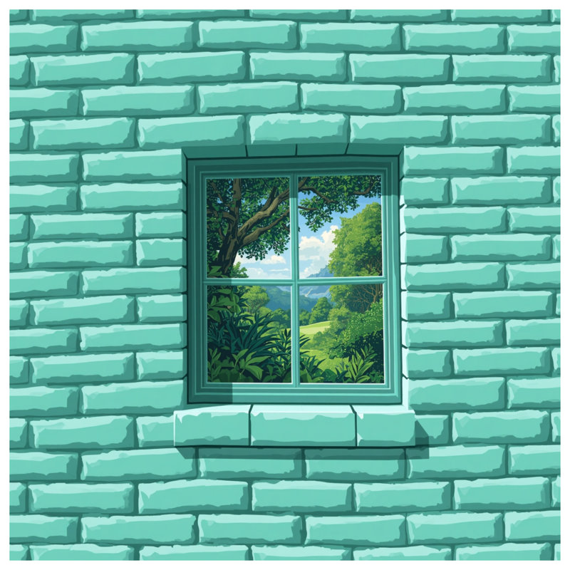 Tapis de bain mural turquoise, L 34 po x L 21 po