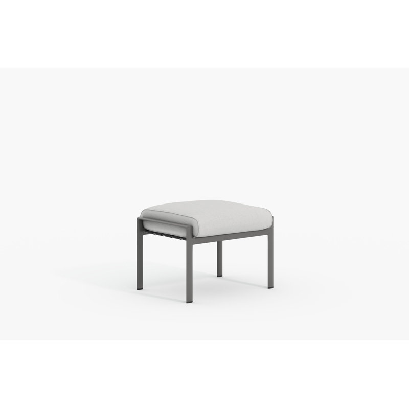 Southern Cay Cushion Aluminum Outdoor Ottoman
