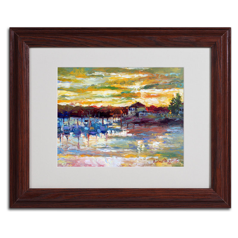 « saco », reproduction d’art sur toile encadrée, H 11 po x l 14 po x P 0,5 po, Grain de bois