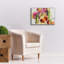 Art mural sur toile, "Cosmos, Bottles and Pears" par Annelein Beukenkamp-1413851664