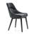 Bergamot 18.5'' H Upholstered Acacia Side Chair