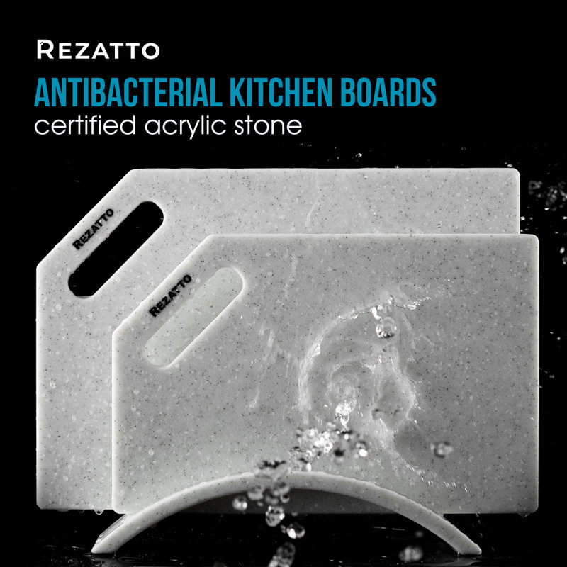 Antibacterial Cutting Boards REZATTO Grigio RZT-04