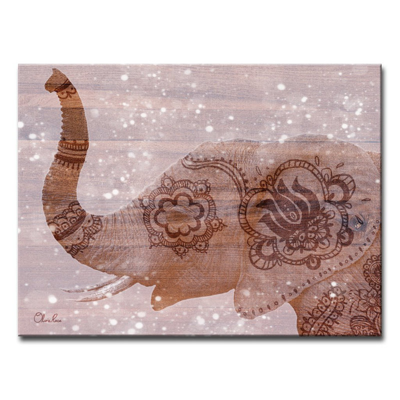 «Wild Zen I» par Retirer Olivia Rose - impression sur toile tendue, H 16 po x l 20 po