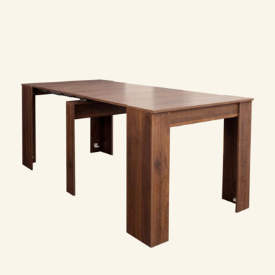 Multifunctional extendable console table