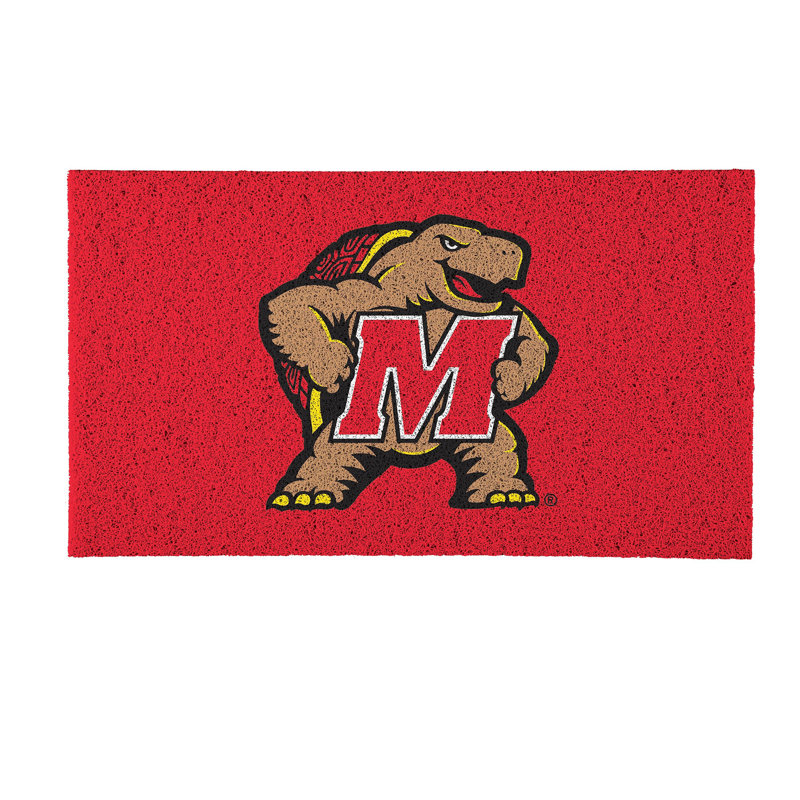 Tapis polychrome en PVC, 16 po x 28 po, Université du Maryland