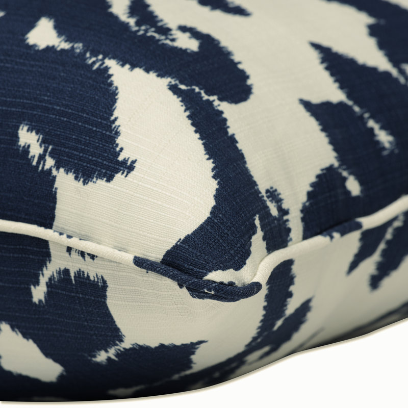 Bosco Outdoor Reversible Throw Pillow, Rectangle 16.5" H x 24.5" W x 5" D