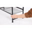 Range-chaussures à 5 niveaux avec plateau en bois, rangement pour chaussures industriel pour petits espaces-82959844