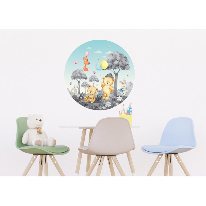 Cristella Peel & Stick Abstract Wall Mural