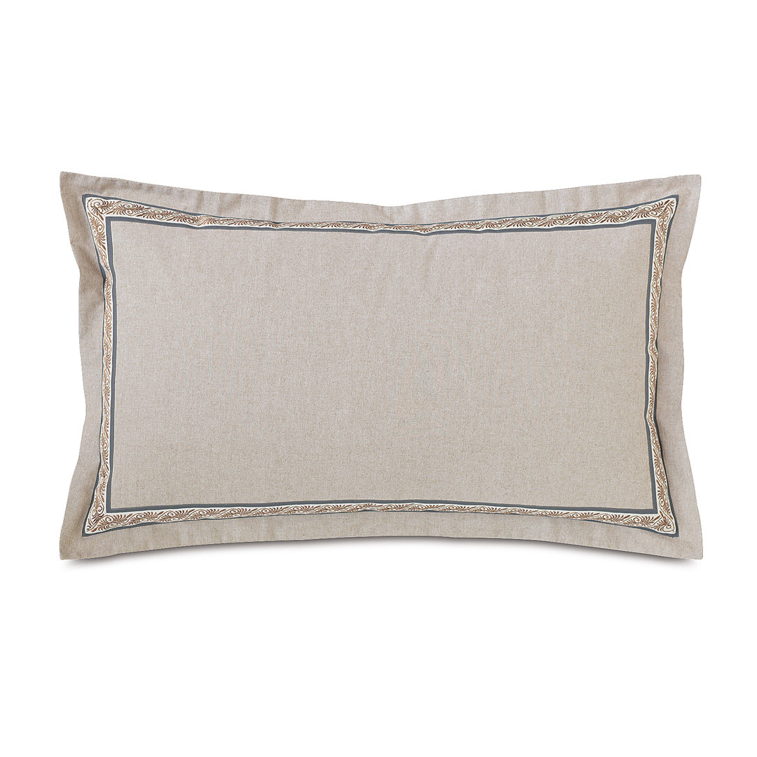 Edith Cotton Blend Pillow Sham Eastern Accents 