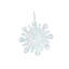 Ornement en forme de flocon de neige fantaisiste - ensemble de 12