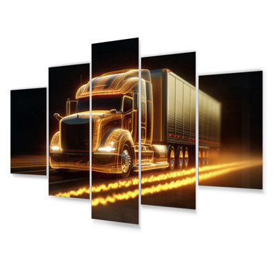 Transportation Wall Decor on Metal