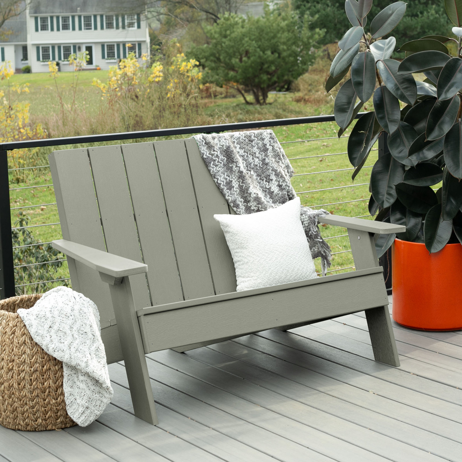 Byrnes 4 - Person Patio Conversation Set, Eucalyptus