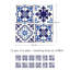 20cm W x 20cm L PVC Peel and Stick Mosaic Tile