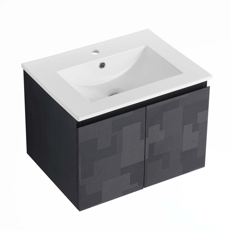 Meuble-lavabo flottant mural