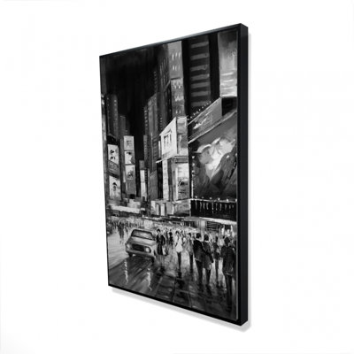 " Times Square Monochrome "