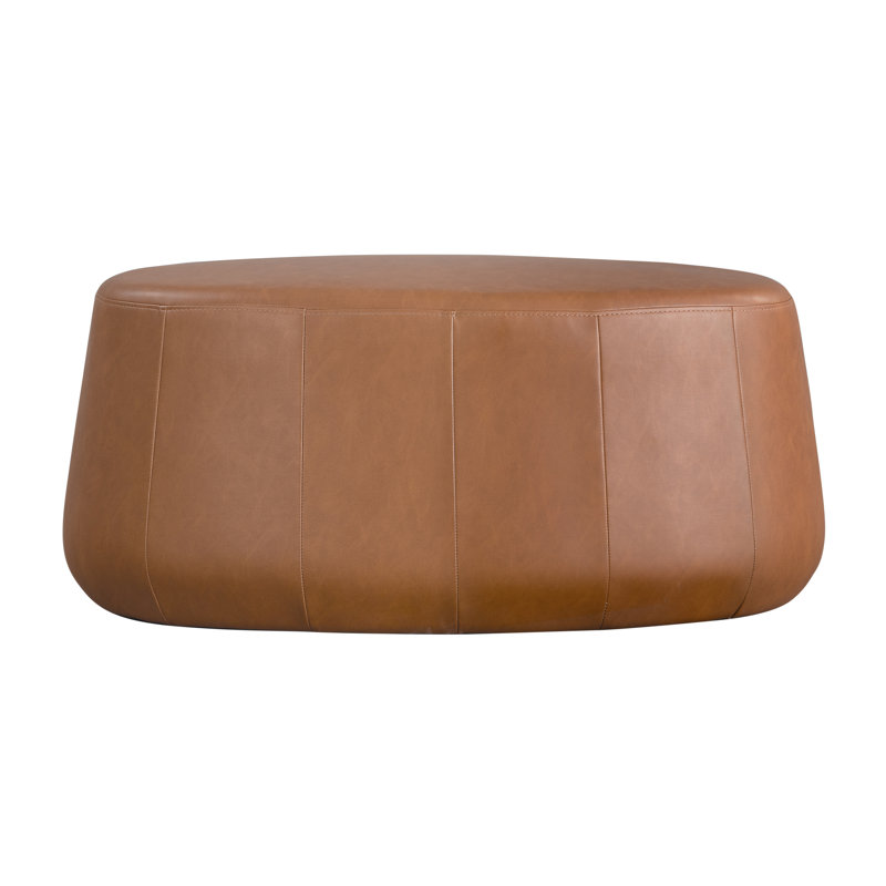 Burdett Upholstered Ottoman Large Carmel