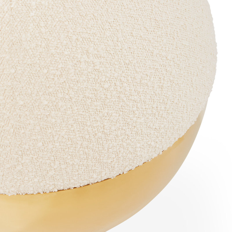 Alphaville Round Footstool Ottoman