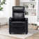 25.6" Wide Modern and Upholstered Soft Manual Pushback Recliner With Massage