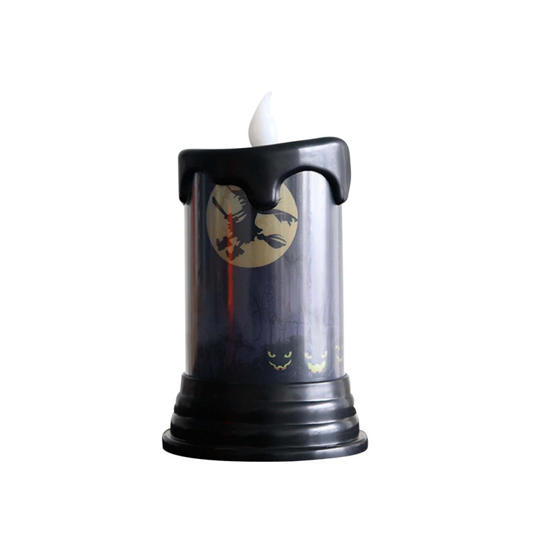 Veille de bougie électronique d'Halloween
