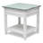 Decastro Coastal Solid Wood White Washed End Table with Storage-933501142